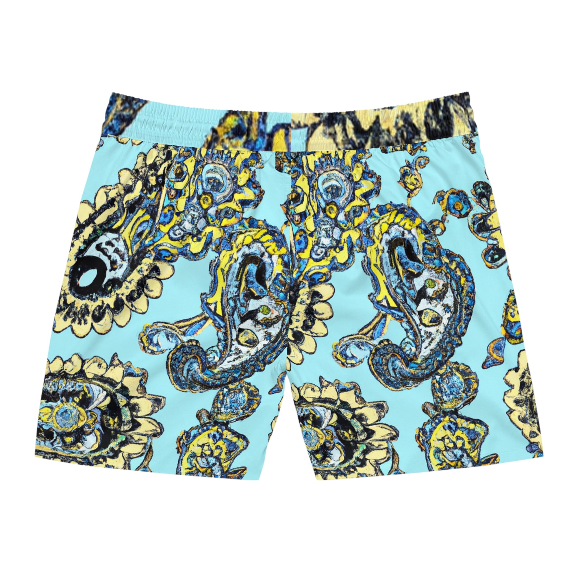 "Press On!" - Swim Shorts (mid length)